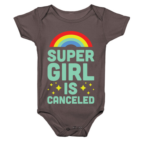 Supergirl is Canceled Baby One-Piece