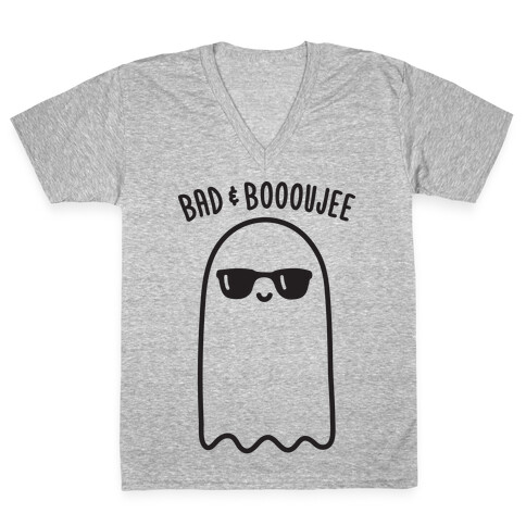 Bad & Boooujee V-Neck Tee Shirt