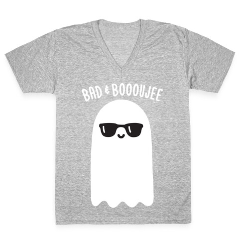 Bad & Boooujee V-Neck Tee Shirt