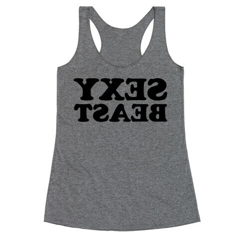 Sexy Beast Mirror Racerback Tank Top