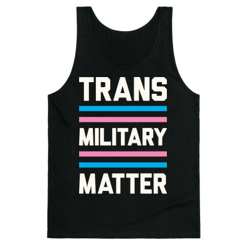 Trans Military Matter Tank Top