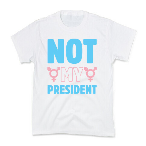 Not My President Trans Rights Kids T-Shirt