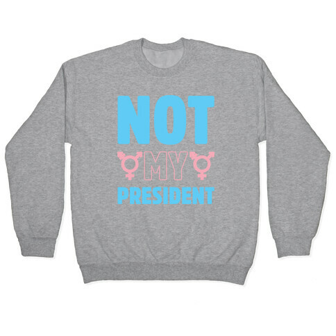 Not My President Trans Rights Pullover