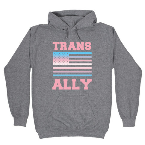 Trans Ally Hooded Sweatshirt