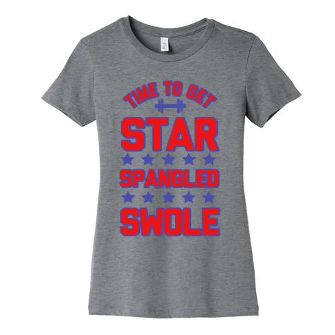 Star Spangled Swole Womens T-Shirt