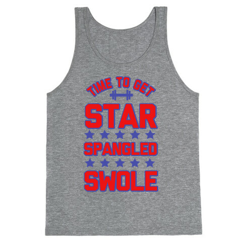 Star Spangled Swole Tank Top