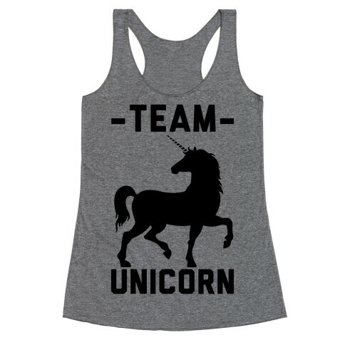 Team Unicorn Racerback Tank Top