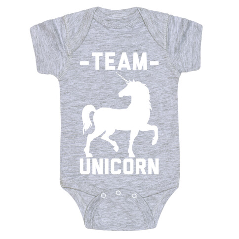 Team Unicorn Baby One-Piece