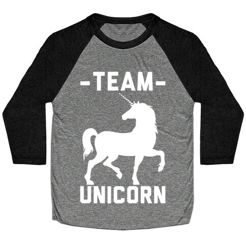 Team Unicorn Baseball Tee