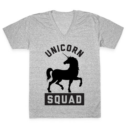 Unicorn Squad V-Neck Tee Shirt