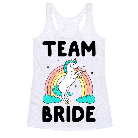 Magical Team Bride Racerback Tank Top