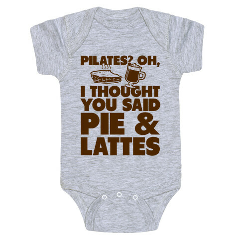 Pies & Latte Baby One-Piece