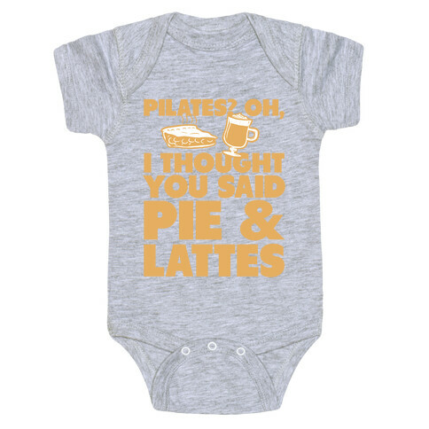 Pies & Latte Baby One-Piece