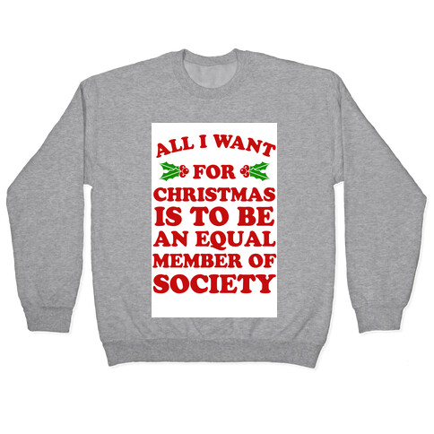 What I want for Christmas Pullover