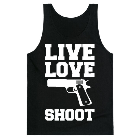 Live Love Shoot Tank Top