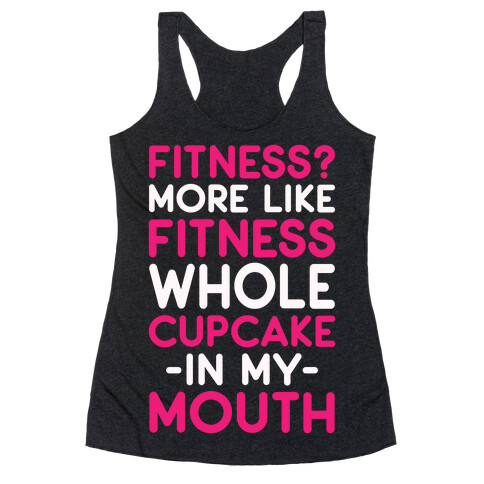 Fitness More like Fitness Whole Cupcake Racerback Tank Top