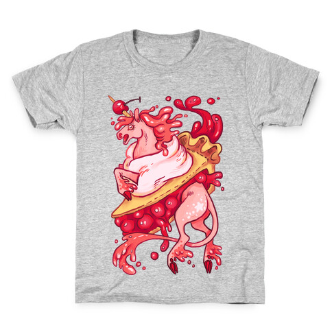 Kawaii Unicorn Pie Kids T-Shirt