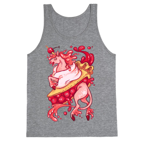 Kawaii Unicorn Pie Tank Top