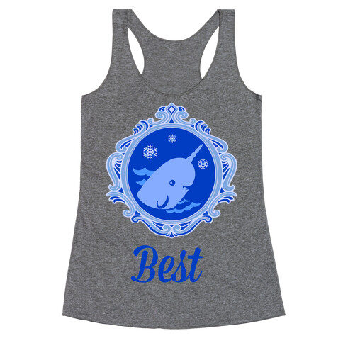 Narwhal Cameo Racerback Tank Top