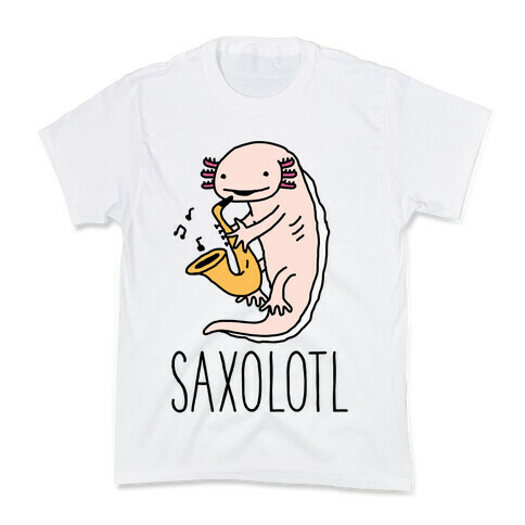 Saxolotl Kids T-Shirt