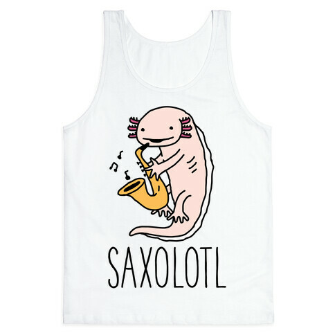 Saxolotl Tank Top