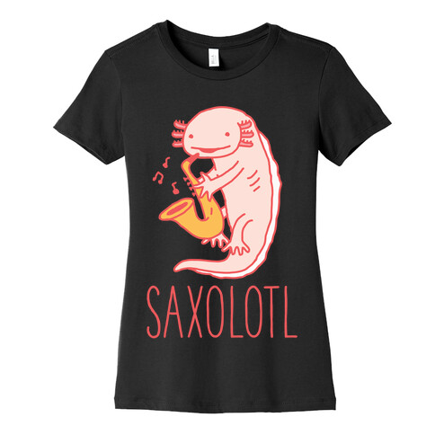 Saxolotl Womens T-Shirt
