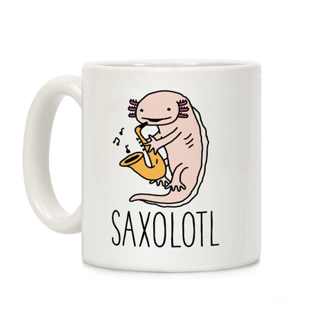 Saxolotl Coffee Mug