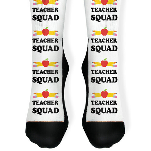 Teacher Squad Sock