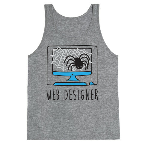 Web Designer Spider Tank Top