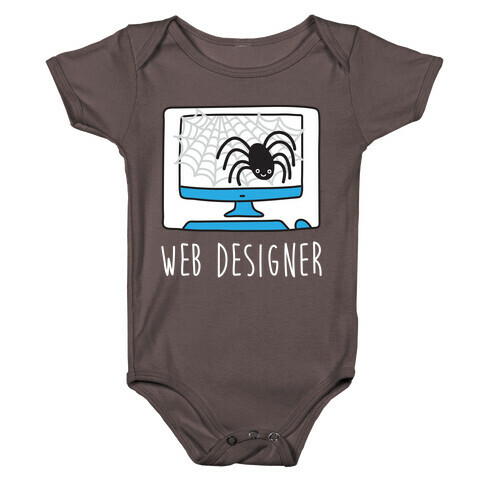 Web Designer Spider Baby One-Piece