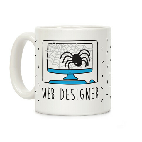 Web Designer Spider Coffee Mug