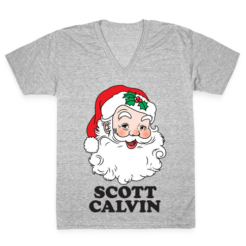 Scott Calvin Is Santa V-Neck Tee Shirt
