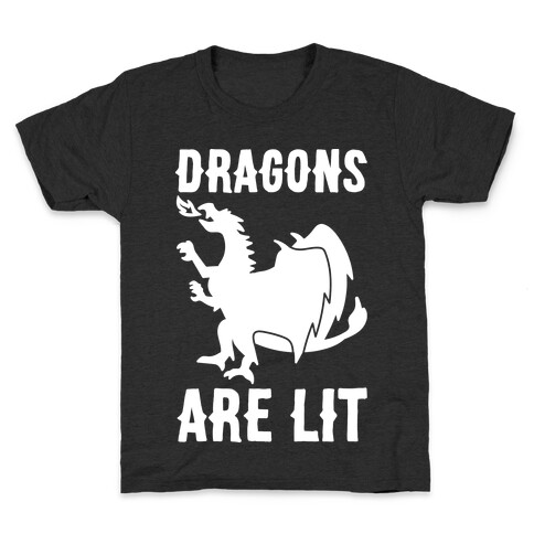 Dragons Are Lit Kids T-Shirt