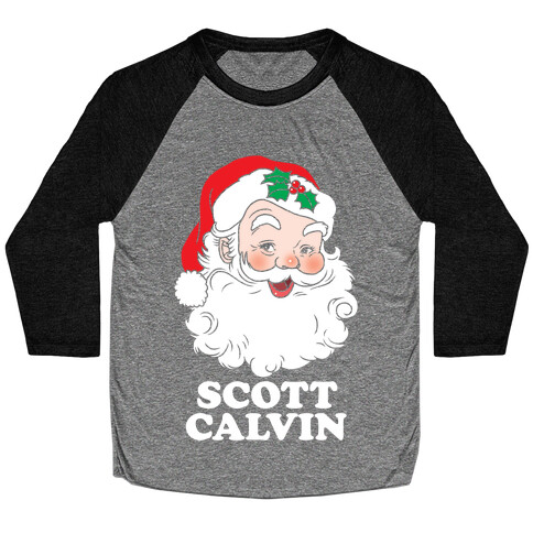 Scott Calvin Is Santa Baseball Tee