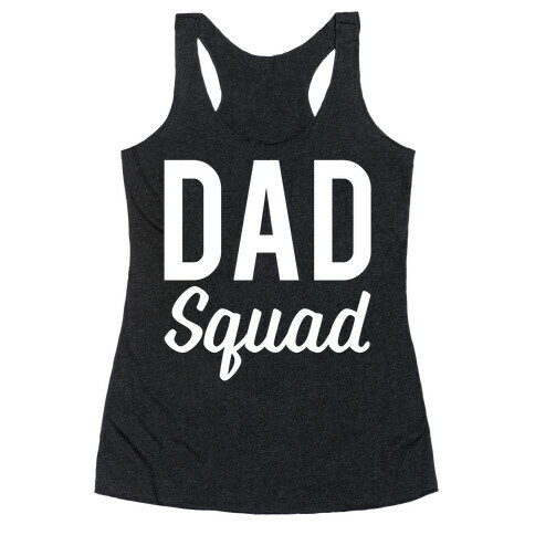 Dad Squad Racerback Tank Top