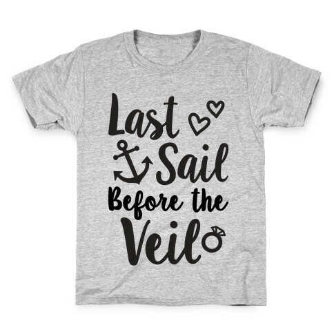 Last Sail Before The Veil Kids T-Shirt