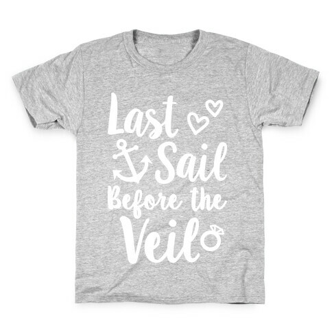 Last Sail Before The Veil Kids T-Shirt