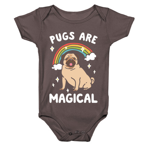 Pugs Are Magical Baby One-Piece