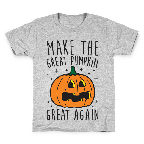 Make The Great Pumpkin Great Again Kids T-Shirt