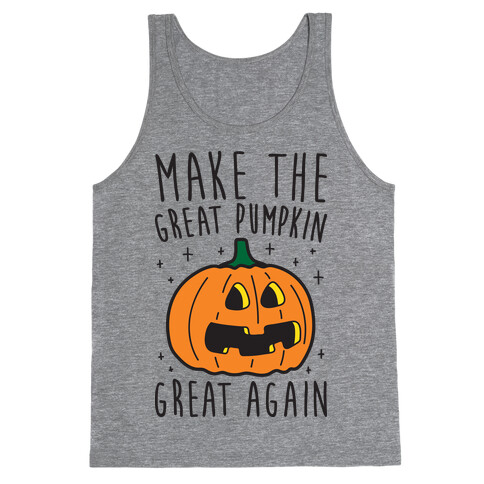 Make The Great Pumpkin Great Again Tank Top