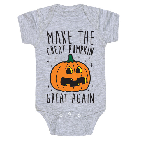 Make The Great Pumpkin Great Again Baby One-Piece