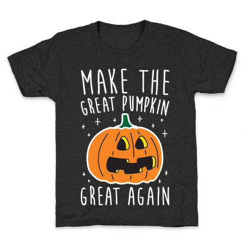 Make The Great Pumpkin Great Again Kids T-Shirt