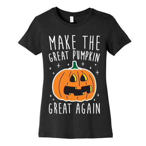 Make The Great Pumpkin Great Again Womens T-Shirt