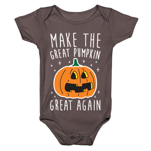 Make The Great Pumpkin Great Again Baby One-Piece