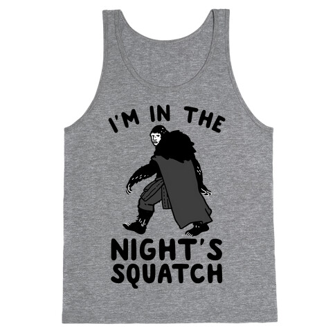 I'm In The Night's Squatch Tank Top