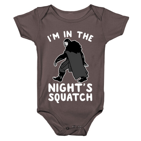 I'm In The Night's Squatch Baby One-Piece