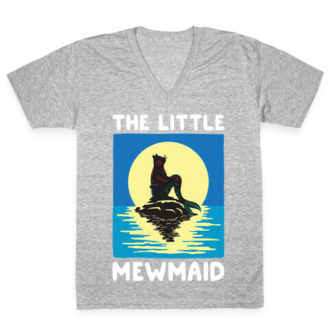 The Little Mewmaid V-Neck Tee Shirt