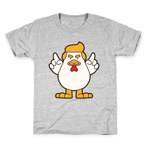 Kawaii Trump Chicken Kids T-Shirt