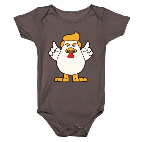 Kawaii Trump Chicken Baby One-Piece