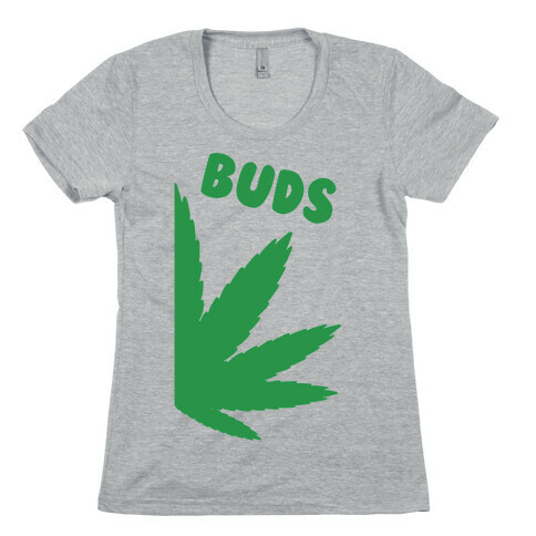 Best Buds Couples (Buds)  Womens T-Shirt